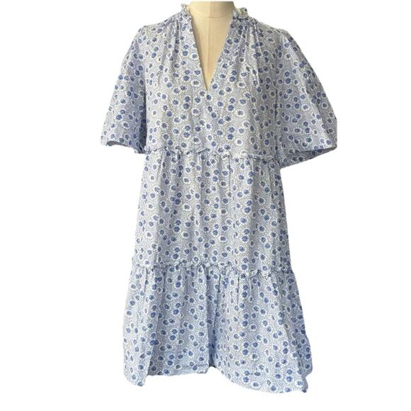 Tuckernuck Lily Of The Nile Crawford Dress Size Medium - Picture 3 of 12